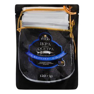 Ікра імітована зі смаком Осетра Caps Food, 120 г