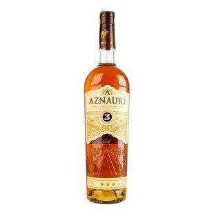 Бренді V.S. 3 роки витримки Aznauri, 0.7 л