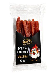 М'ясна соломка Теріякі Hrystt, 50г