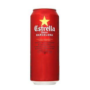 Пиво 4.6% світле фільтроване Barsel з/б Estrella Damm, 0.5л