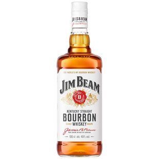 Віскі White Bourbon Jim Beam, 1 л
