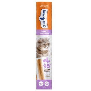 М'ясна паличка Індичка та ягнятина Club 4 paws, 5 г