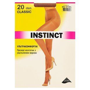 Колготки жіночі Classic 20, р.2, Natural Instinct, шт