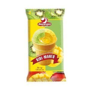 Морозиво зі смаком ківі-манго Ласунка, 70 г