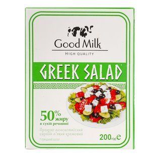 Продукт м'який кремовий 50% Грецький салат Good Milk, 200 г