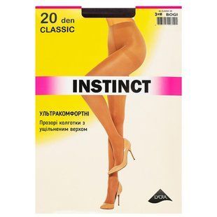 Колготки жіночі Classic 20, р.3, bogi Instinct, шт