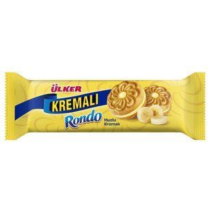 Печиво з банановим кремом Ulker, 61 гр