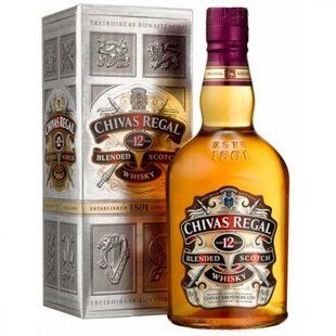Віскі шотландський Chivas Regal 12 років витримки, 0.5 л