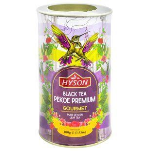 Чай Хайсон Gourmet Black Tea Pekoe Premium тубус Хайсон 100 г