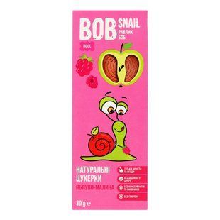 Цукерки фруктові натуральні Яблучно-Малинові Bob Snail к/у 30г