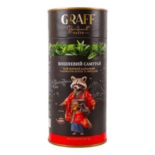 Чай листовий чорний Cherry Samurai Graff, 80 г
