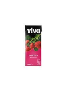 Напій соковий Полуниця Viva, 0.25 л