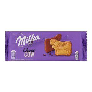 Печиво вкрите молочним шоколадом Choco cow Milka, 200 г