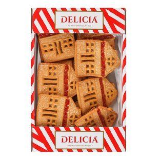 Печиво цукрове Шале Delicia, 250 г