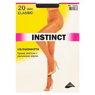 Колготки жіночі Classic 20, р.4, bogi Instinct, шт