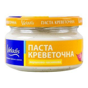 Паста креветочна вершково-часникова Veladis, 160 г