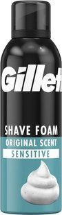 Піна для гоління Sensitive Gillette, 200 мл