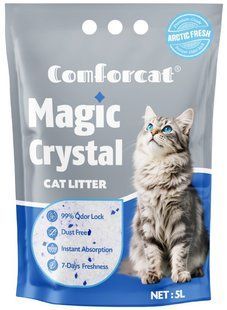 Силікагелевий наповнювач Арктична свіжість Comforcat, 2 кг