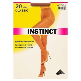 Колготки жіночі Classic 20, р.4, Natural Instinct, шт