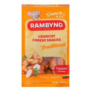 Плавлений сирок оригiнал Rymbyno Snack 75 г