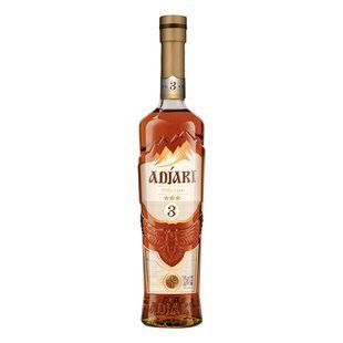 Бренді 3 зірки Adjari, 0.5 л