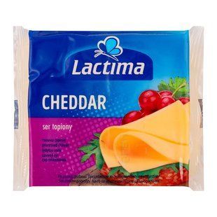 Сир тостовий Cheddar Lactima, 130 г