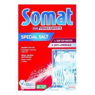 Сіль для посудомийних машин Somat, 1,5 кг