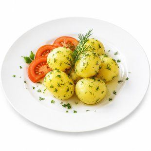 Картопля молода відварена з кропом, 100 г