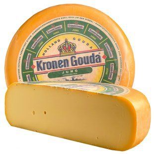 Сир твердий 48% Gauda Kronen, 100 г