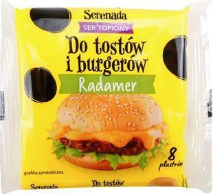 Сир плавлений тостовий 45% Радамер Serenada, 130 г