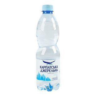 Вода негазована Карпатська Джерельна, 0.5 л