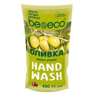 Мило рідке Оливка Be&Eco, 450 мл