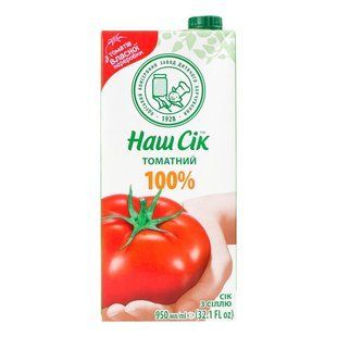 Сік Томат Наш Сік, 0.95 л