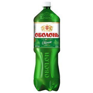 Пиво світле Оболонь, 2.2 л