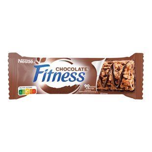 Сухий сніданок батончик злаковий з шоколадом Fitness Nestle, м/в 23.5г