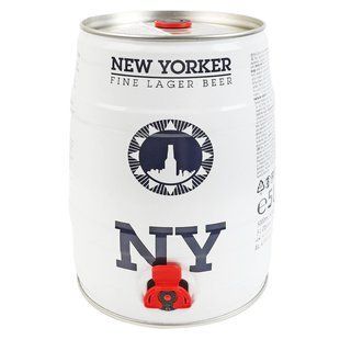 Пиво 4.5% New Yorker, з/б 5л