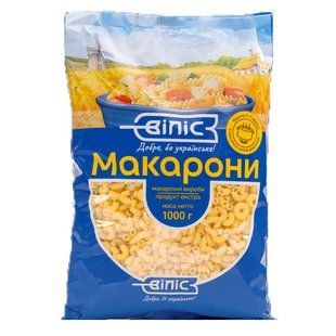 Макаронні вироби Ріжки №7 Віліс, 1 кг