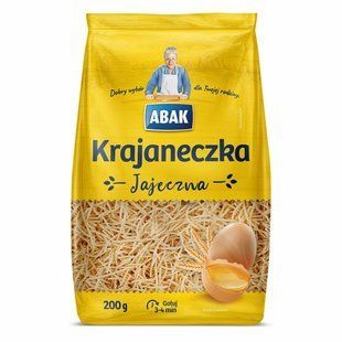 Макаронні вироби Вермішель яєчна Makarony Polskie Abak, 200 г