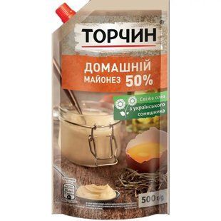 Майонез 50% Домашній Торчин, 500 г