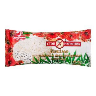 Морозиво ескімо з маком і кунжутом Стоп наркотик Ласунка, 85 г